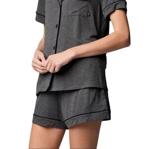 Simply Vera Gray Basic Luxury Sleep Shorts
